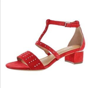 Calvin Klein Suede Leather Sandals Size 9